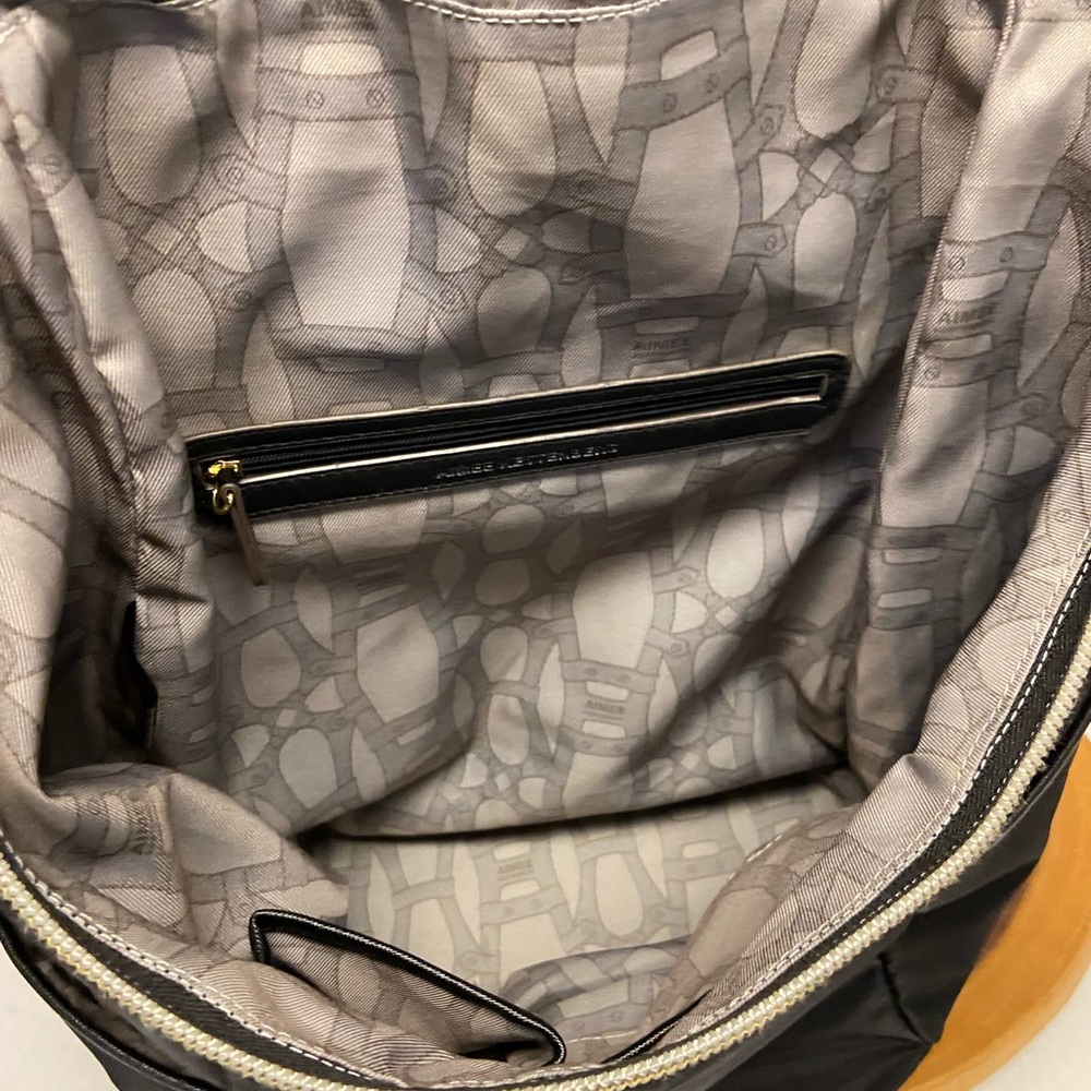 Aimee Kestenberg Black Nylon Backpack - Picture 9 of 12